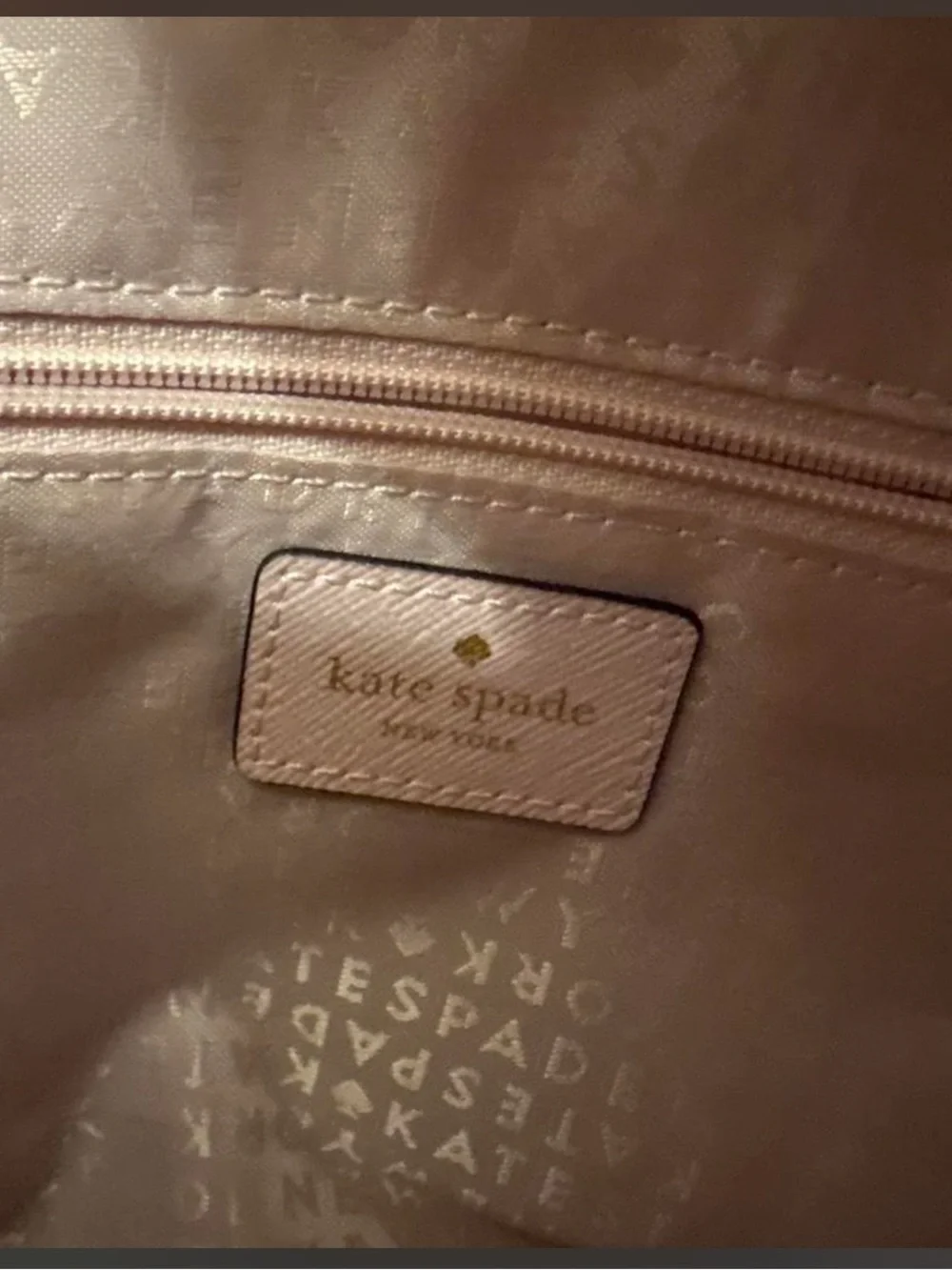 Kate Spade Polka Dot Pink Purse